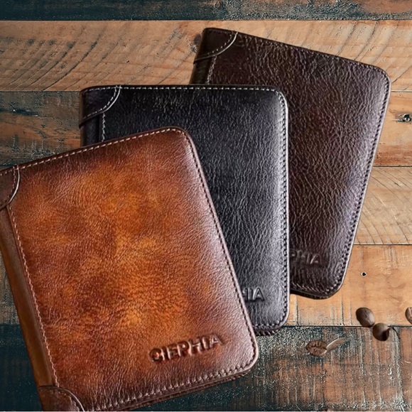 Capsule Wallets Leather Brown
